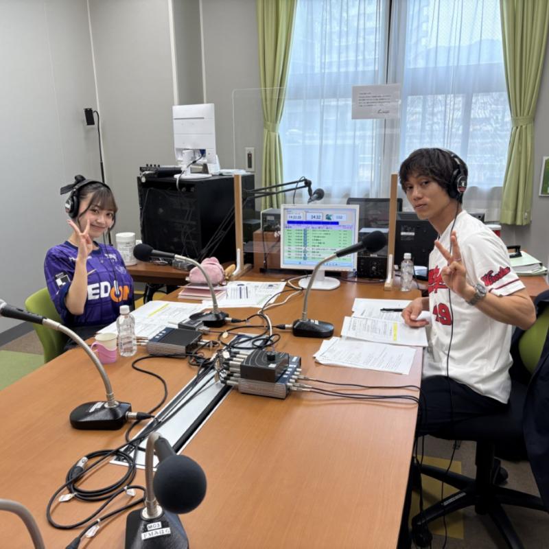 萌々と辰悟の広島スポーツ放送部
